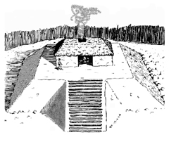 Ancient People - Village - Platform Mound