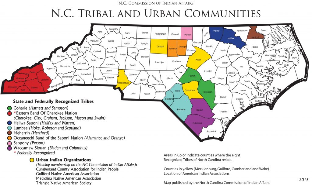 NC tribal communities