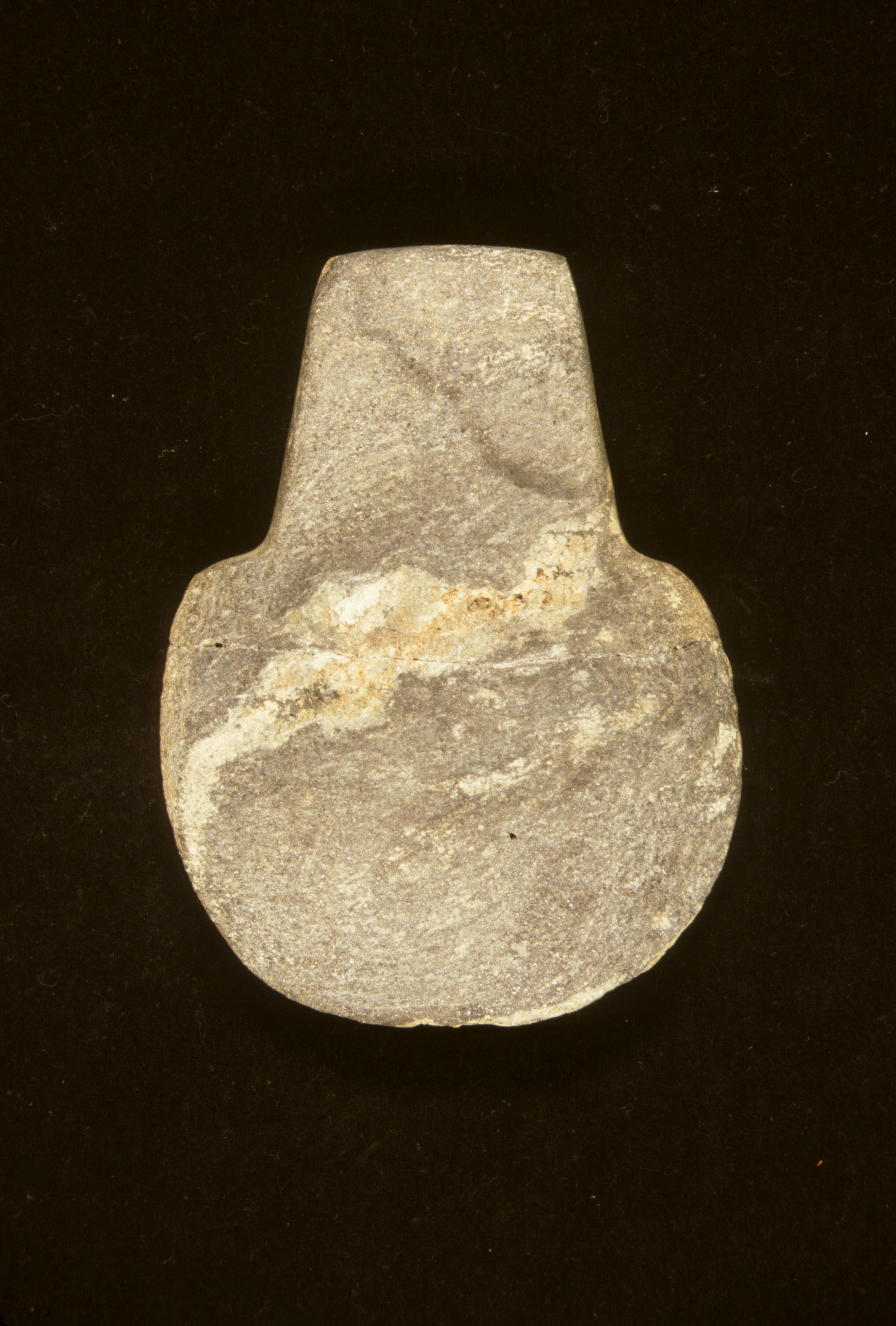 Stone spatulate axe or spud from the Hardins site in Gaston Co., NC ...