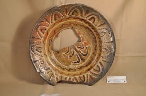 Slip-Decorated Earthenware Plate
